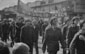 1 Maja w Kepicach 1974. Od l. z transparentem M. Moskalik, S. Panka, B. Ciechna, A. Glowicki, G. Swirydo, W. Lange